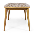 Sunqueen Outdoor Acacia Wood Rectangle Dining Table by Christopher Knight Home - 71.00 x 35.50 x 29.25