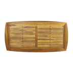 Sunqueen Outdoor Acacia Wood Rectangle Dining Table by Christopher Knight Home - 71.00 x 35.50 x 29.25