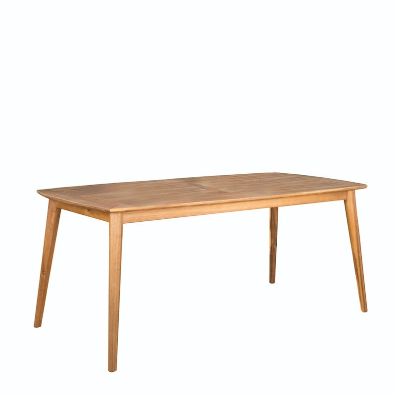 Sunqueen Outdoor Acacia Wood Rectangle Dining Table by Christopher Knight Home - 71.00 x 35.50 x 29.25