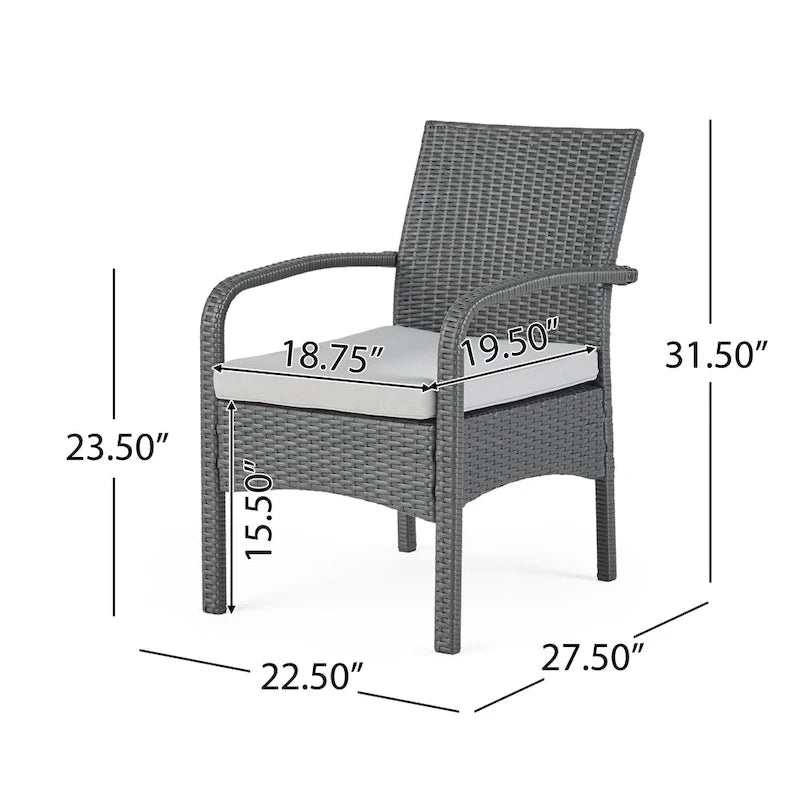 Cordoba Outdoor 6-piece Wicker Conversation Set by Christopher Knight Home