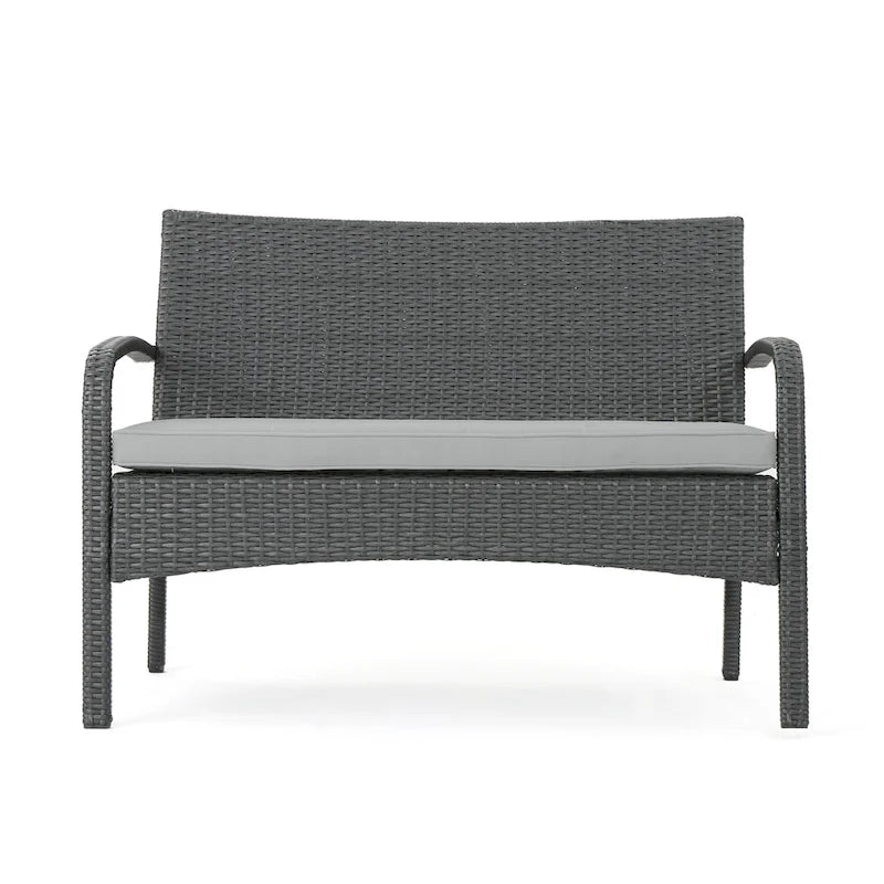 Cordoba Outdoor 6-piece Wicker Conversation Set by Christopher Knight Home