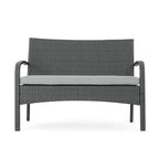 Cordoba Outdoor 6-piece Wicker Conversation Set by Christopher Knight Home