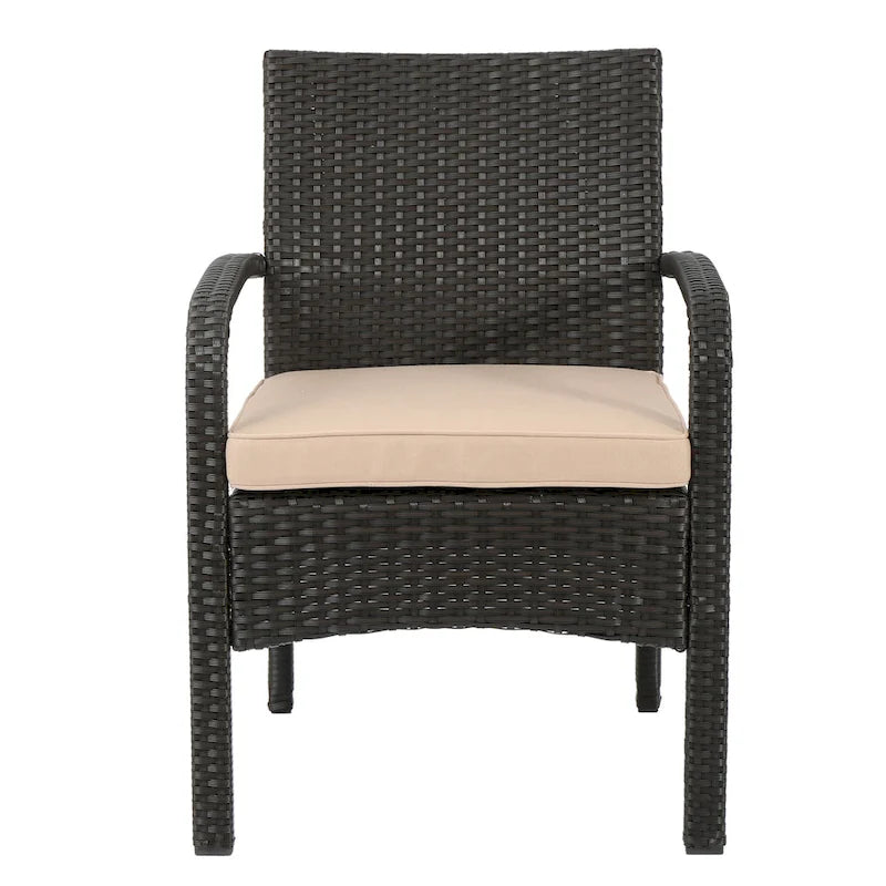 Cordoba Outdoor 6-piece Wicker Conversation Set by Christopher Knight Home