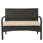Cordoba Outdoor 6-piece Wicker Conversation Set by Christopher Knight Home