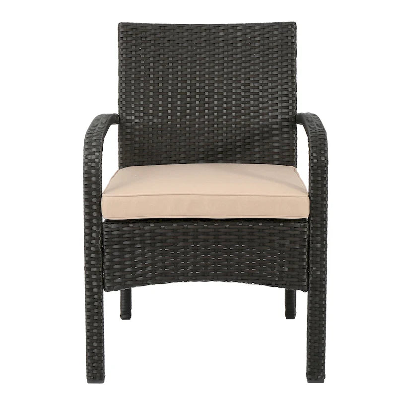 Cordoba Outdoor 6-piece Wicker Conversation Set by Christopher Knight Home