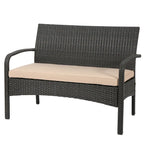 Cordoba Outdoor 6-piece Wicker Conversation Set by Christopher Knight Home