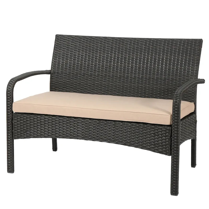 Cordoba Outdoor 6-piece Wicker Conversation Set by Christopher Knight Home