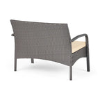 Cordoba Outdoor 6-piece Wicker Conversation Set by Christopher Knight Home
