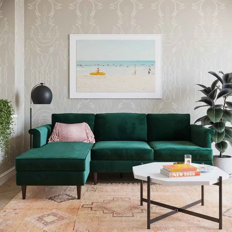 Porter Velvet Sectional