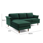 Porter Velvet Sectional