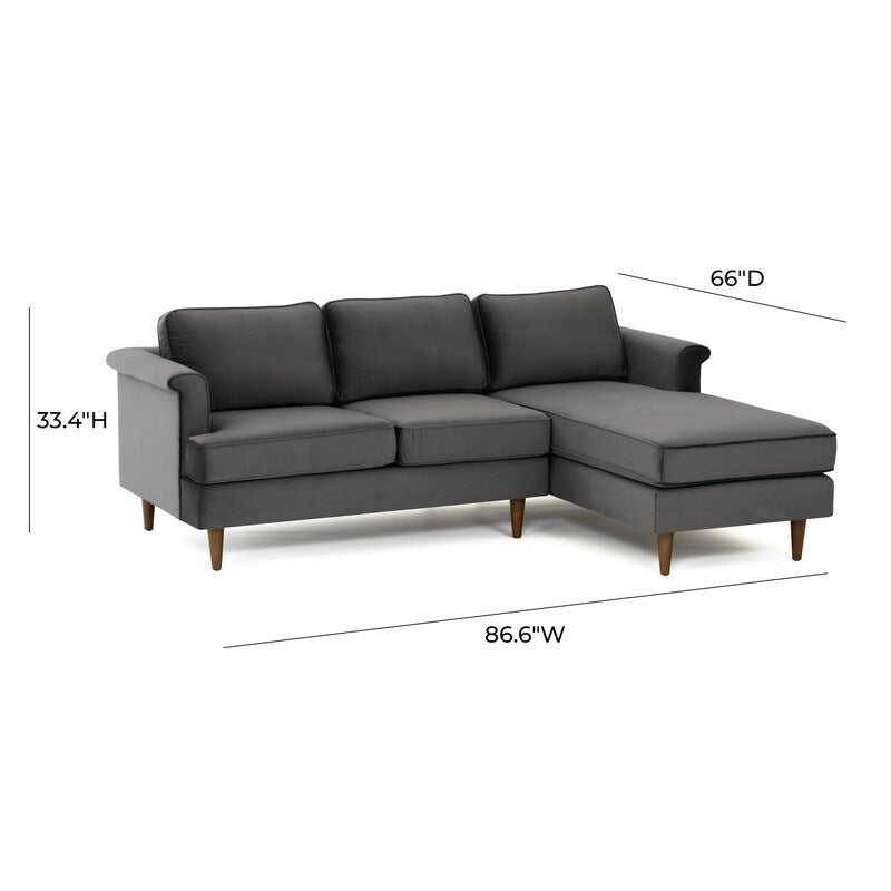 Porter Velvet Sectional