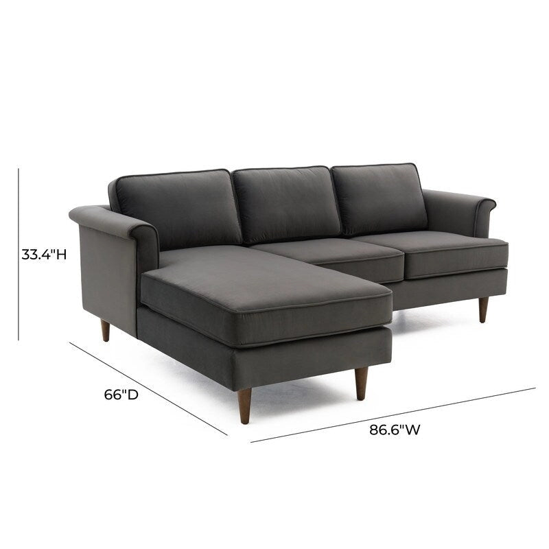 Porter Velvet Sectional