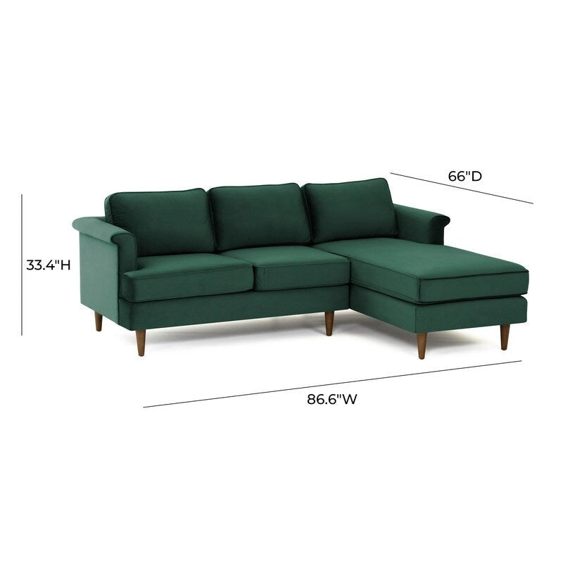 Porter Velvet Sectional