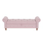 63 Bed Bench Entryway Storage Bench for Living Room Bedroom