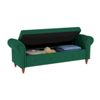 63 Bed Bench Entryway Storage Bench for Living Room Bedroom
