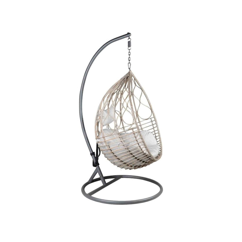 Lozova Hanging Basket Chair, Wood