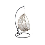 Lozova Hanging Basket Chair, Wood