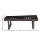 Watson Patio Cocktail Table, Dark Brown
