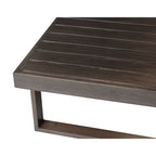 Watson Patio Cocktail Table, Dark Brown
