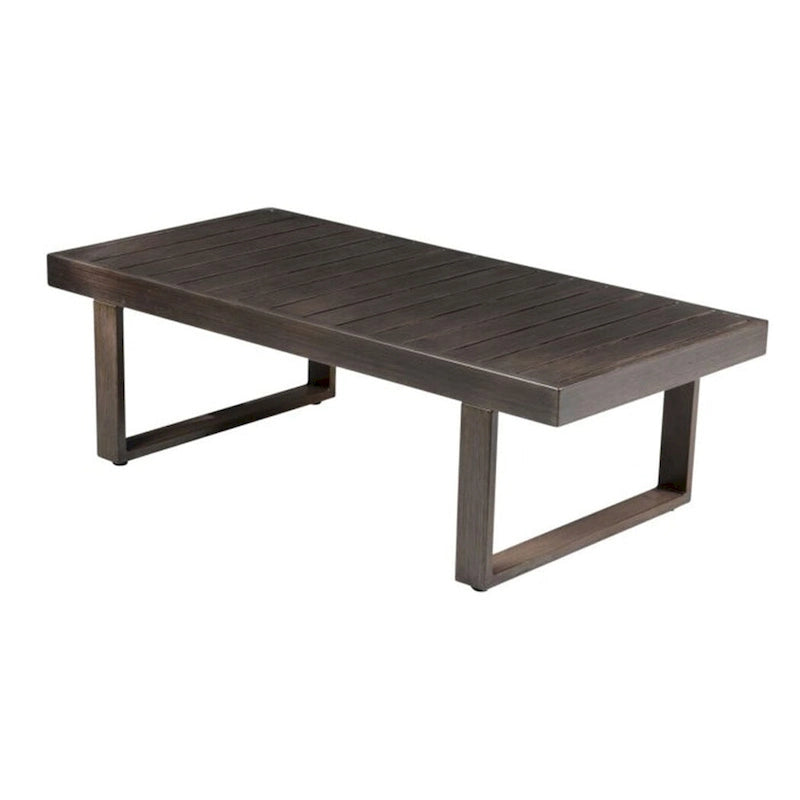 Watson Patio Cocktail Table, Dark Brown