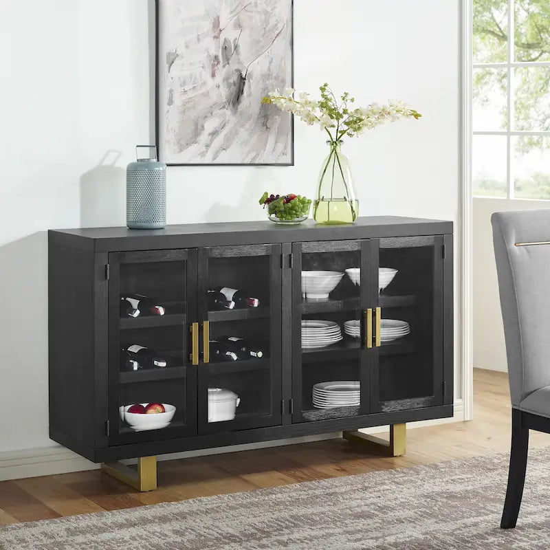 Yantis Modern 10-Piece Dining Set
