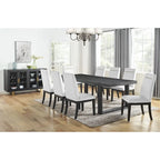  Yantis Modern 10-Piece Dining Set