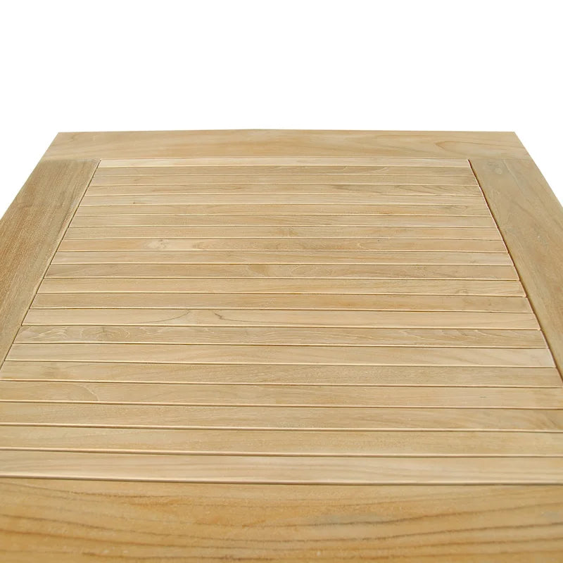 Bahama 35 Square Table Small Slats