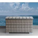 LSI 12 Piece Rattan Sectional Seating Group with Cushions