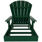 Polytrends Altura Poly Eco-Friendly All Weather Reclining Chaise Lounge with Arms (Set of 2)