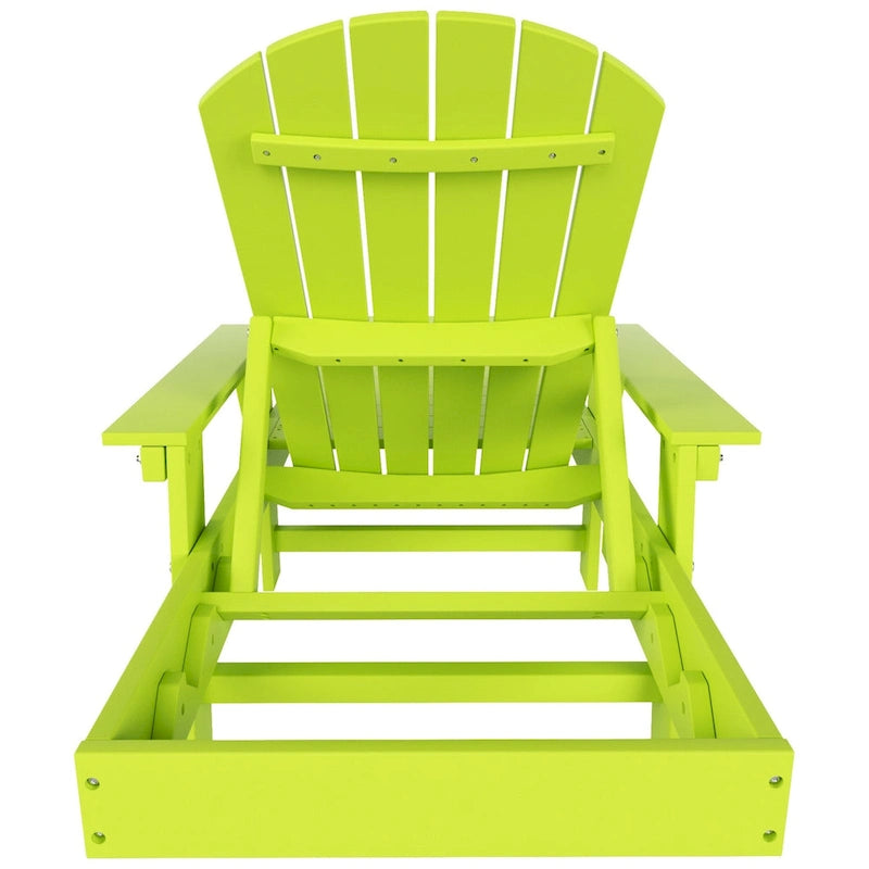 Polytrends Altura Poly Eco-Friendly All Weather Reclining Chaise Lounge with Arms (Set of 2)