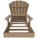 Polytrends Altura Poly Eco-Friendly All Weather Reclining Chaise Lounge with Arms (Set of 2)