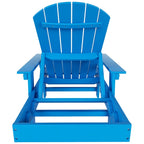 Polytrends Altura Poly Eco-Friendly All Weather Reclining Chaise Lounge with Arms (Set of 2)