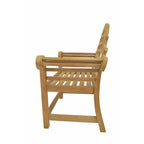 Marlborough Teak Outdoor Dining Chair - N/A