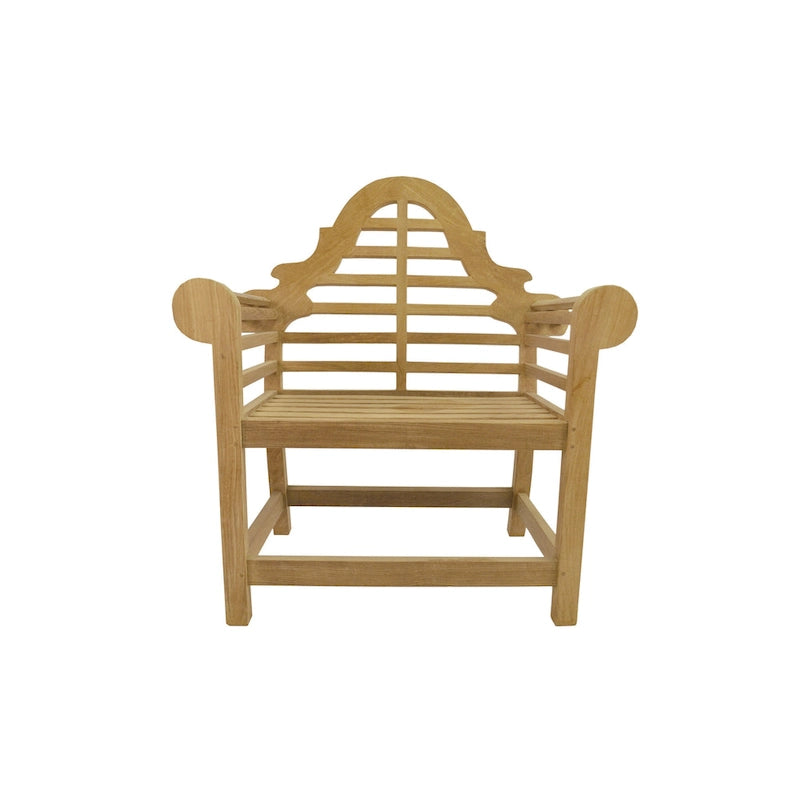 Marlborough Teak Outdoor Dining Chair - N/A