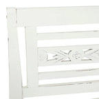 Wood Bench - White - Roche River Decor - 22Wx40Lx36H