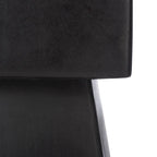 SAFAVIEH Outdoor Rukiye Concrete Indoor/Outdoor Accent Table - 13.7 W x 13.7 L x 18.1 H - 14Wx14Dx18H