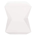 SAFAVIEH Outdoor Swaantje Concrete Accent Stool - 14.96 W x 14.96 L x 18.11 H - 15Wx15Dx18H