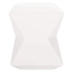 SAFAVIEH Outdoor Swaantje Concrete Accent Stool - 14.96 W x 14.96 L x 18.11 H - 15Wx15Dx18H