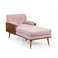 Fortas Mid-century Modern Chaise Lounge by  - 32.00 W x 63.75 L x 33.50 H