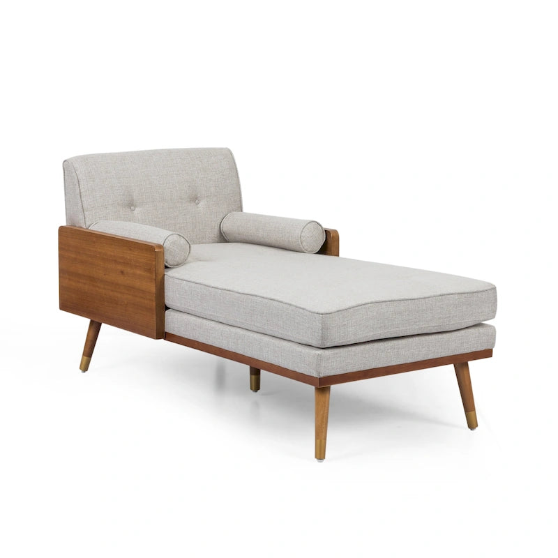 Fortas Mid-century Modern Chaise Lounge by  - 32.00 W x 63.75 L x 33.50 H