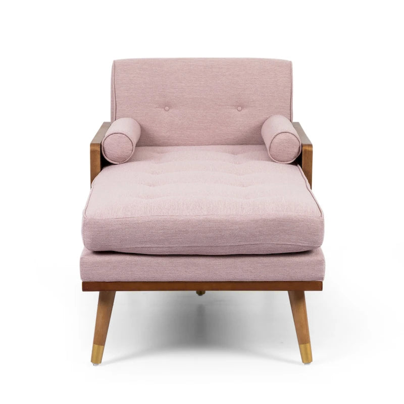 Fortas Mid-century Modern Chaise Lounge by  - 32.00 W x 63.75 L x 33.50 H