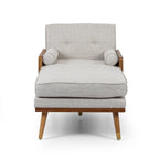 Fortas Mid-century Modern Chaise Lounge by  - 32.00 W x 63.75 L x 33.50 H