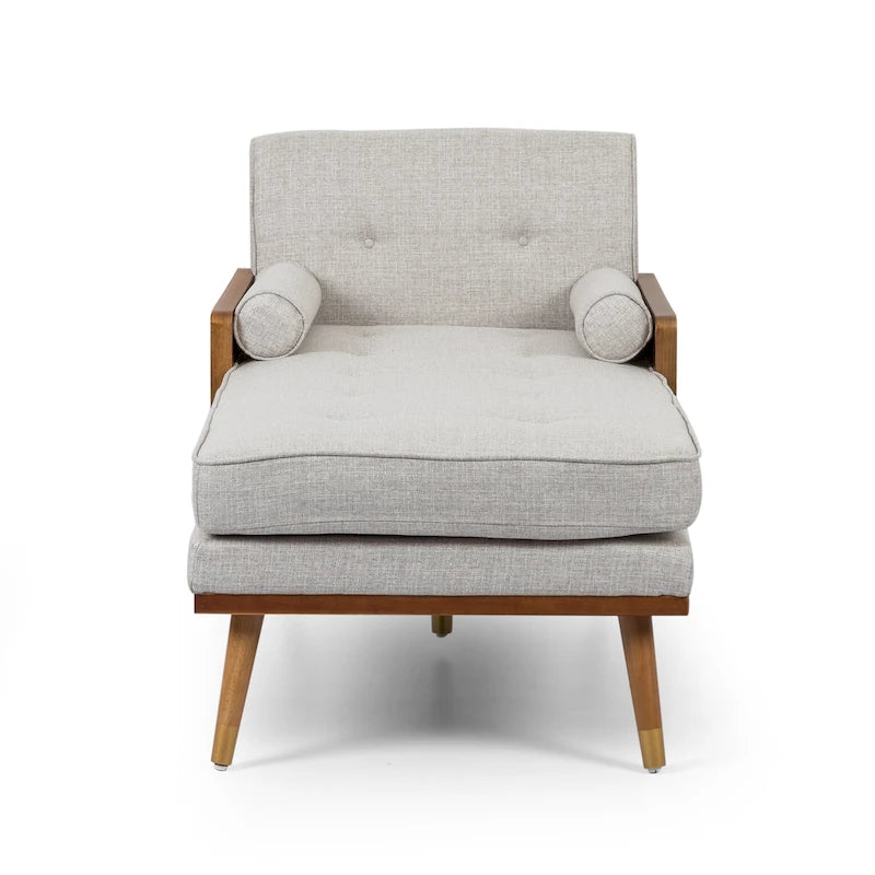 Fortas Mid-century Modern Chaise Lounge by  - 32.00 W x 63.75 L x 33.50 H