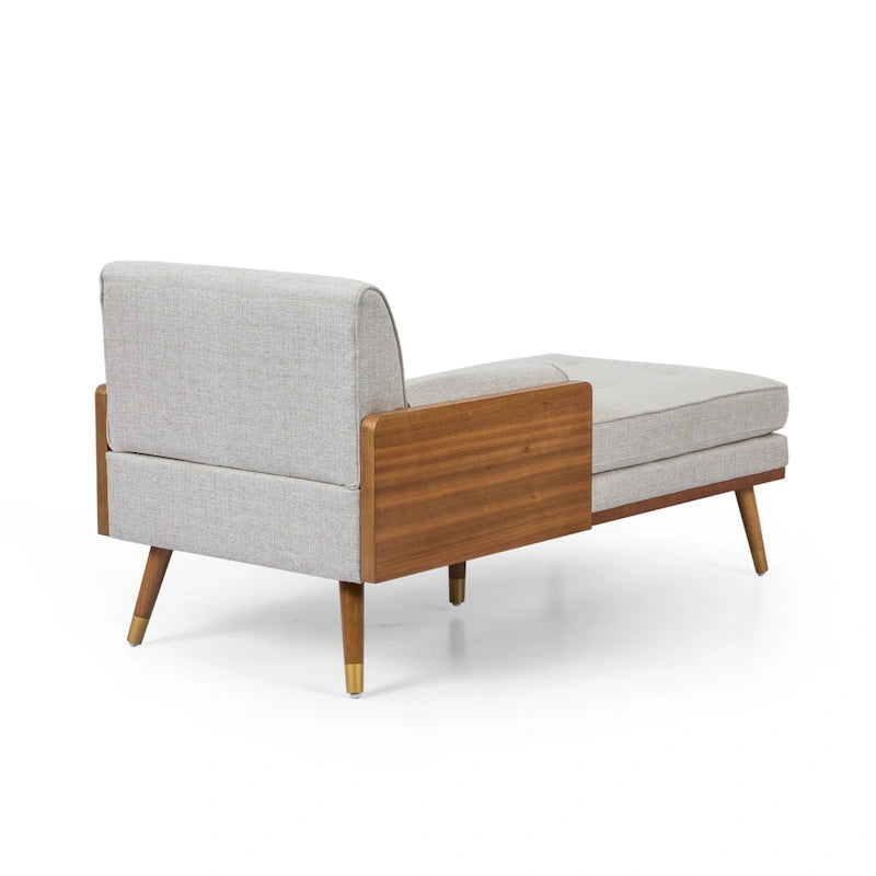 Fortas Mid-century Modern Chaise Lounge by  - 32.00 W x 63.75 L x 33.50 H