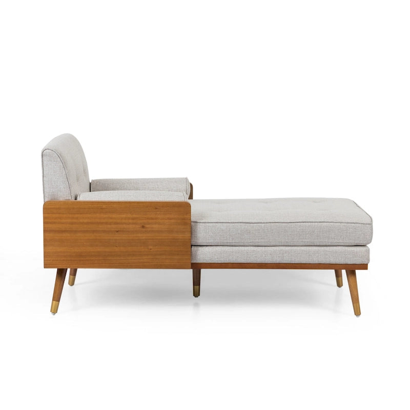 Fortas Mid-century Modern Chaise Lounge by  - 32.00 W x 63.75 L x 33.50 H