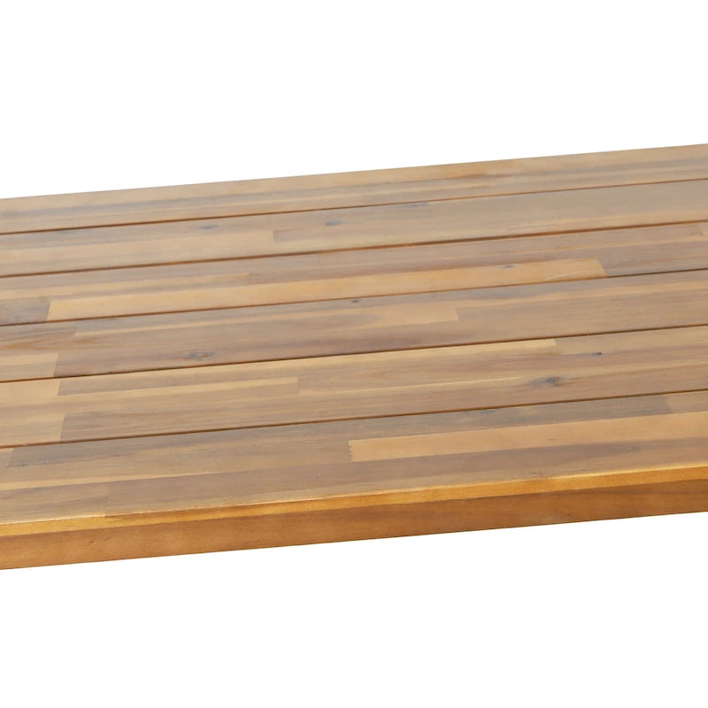 Varva Outdoor Acacia Wood Outdoor Dining Table by Christopher Knight Home - 70.75 W x 35.50 D x 29.50 H