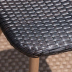 Gila Outdoor Wicker Dining Chair (Set of 4) by Christopher Knight Home