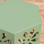 Dandelion Outdoor 14-inch Floral Side Table by Christopher Knight Home