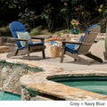 Malibu Outdoor Acacia Wood Folding Adirondack Chairs (Set of 2) by Christopher Knight Home