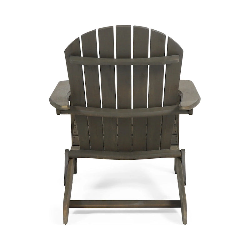 Malibu Outdoor Acacia Wood Folding Adirondack Chairs (Set of 2) by Christopher Knight Home